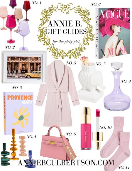 Annie b. / gift guide / for the girly girl / gifts for the girly girl / gift ideas for girls / pink and purple gifts 

#LTKHoliday #LTKSeasonal #LTKGiftGuide