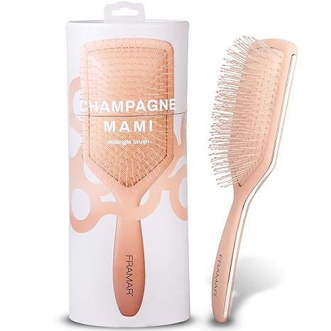 Framar Detangler Brush, Paddle Brush – Elegant Detangling Brush, No more Tangles Hair Brush –... | Amazon (US)