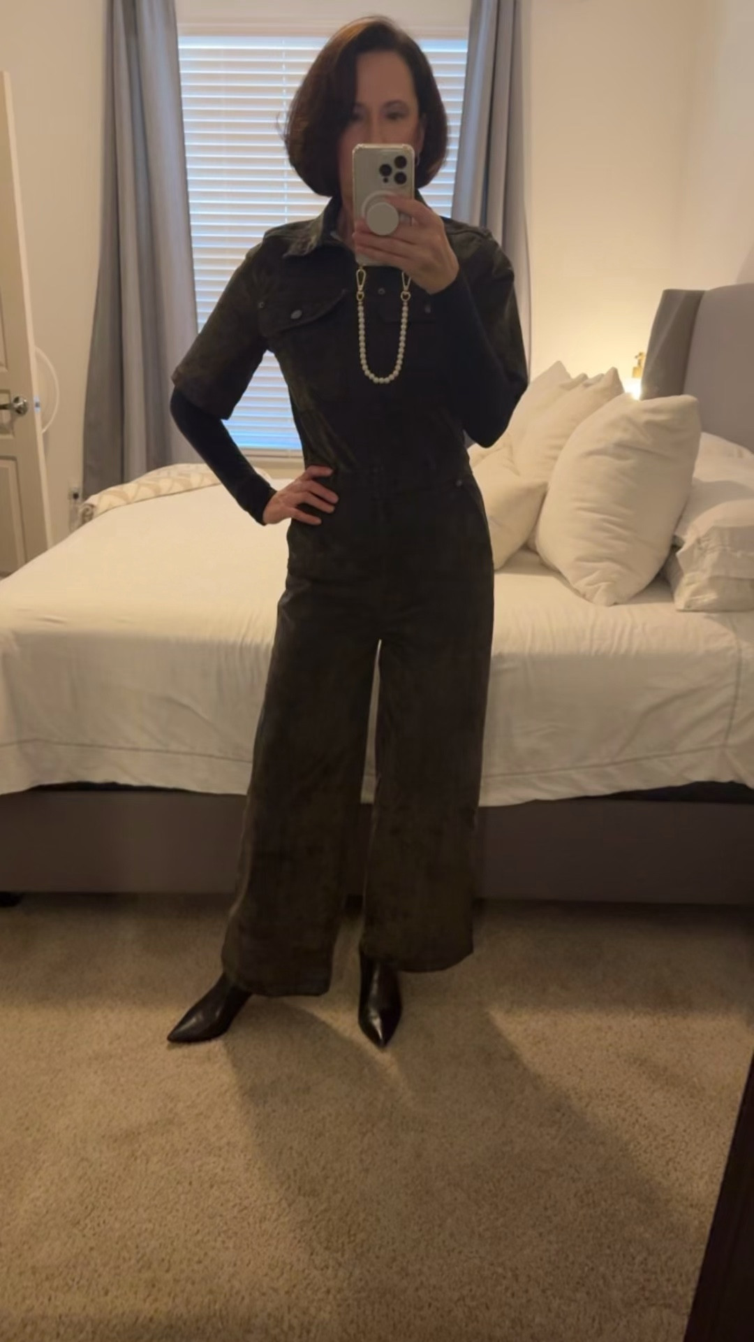 All the jumpsuits to transition into spring. 

#LTKdayinmylife #LTKootd #LTKOver40