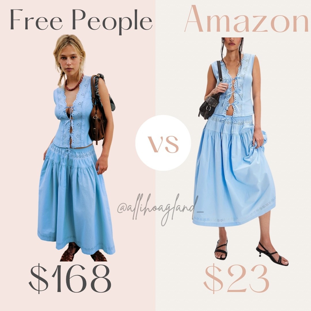 ✨Free People vibes… without the Free People price ✨ This Amazon dupe gives you the same dreamy style + quality feel for way less. Obsessed with how easy it is to style up or down! 🛍️💖 #BudgetFriendlyStyle

⸻


#AmazonFinds #AmazonDupes #FreePeopleDupe #LTKFinds #LTKStyle #LTKSeasonal #LTKunder50 #BudgetStyle #AmazonStyle #StyleDupes #WardrobeGoals #LTKAmazon #AffordableFashion

#LTKFindsUnder50 #LTKStyleTip #LTKSaleAlert