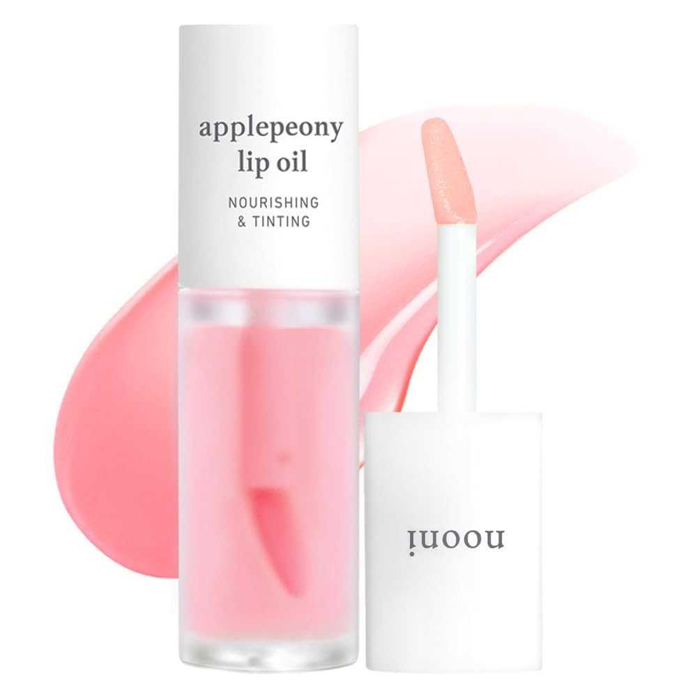 NOONI Korean Hydrating Lip Oil - Applepeony | Long-Lasting, Moisturizing, Plumping, Revitalizing ... | Amazon (US)