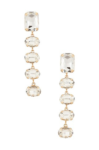 petit moments Sparkle Earring in Clear from Revolve.com | Revolve Clothing (Global)