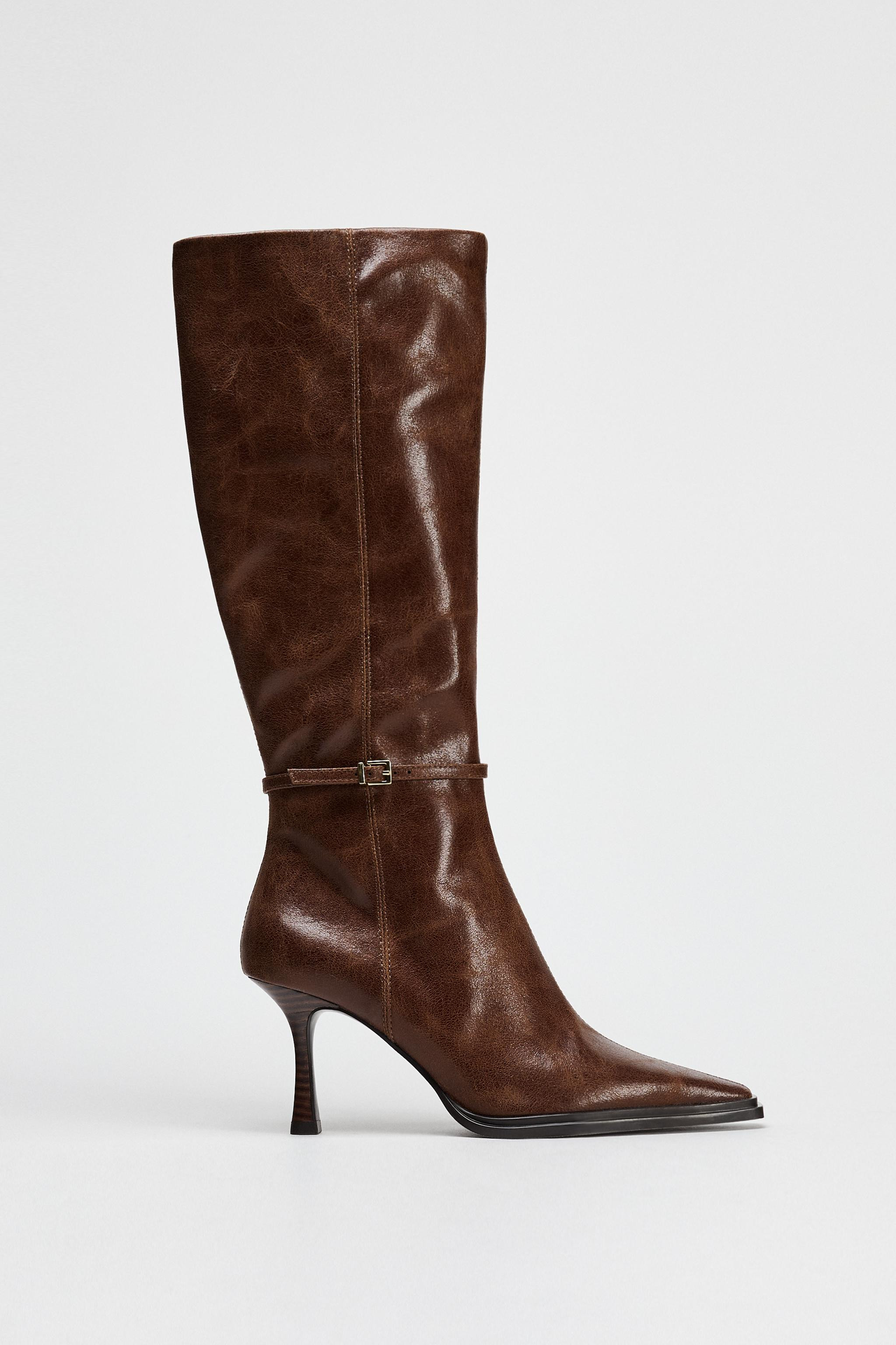 THIN HEELED BOOTS | Zara US