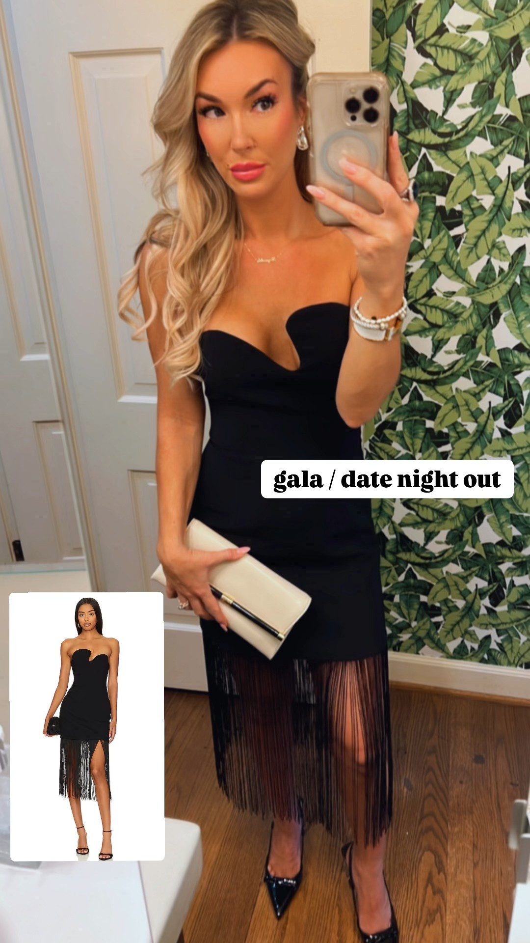 Gala night out. Wearing size small in dress. Size 6 in sling back black heels  

#LTKStyleTip #LTKFindsUnder100 #LTKWedding