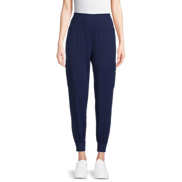 Avia Women's High Rise Yoga Leggings With Side Cargo Pockets | Walmart (US)