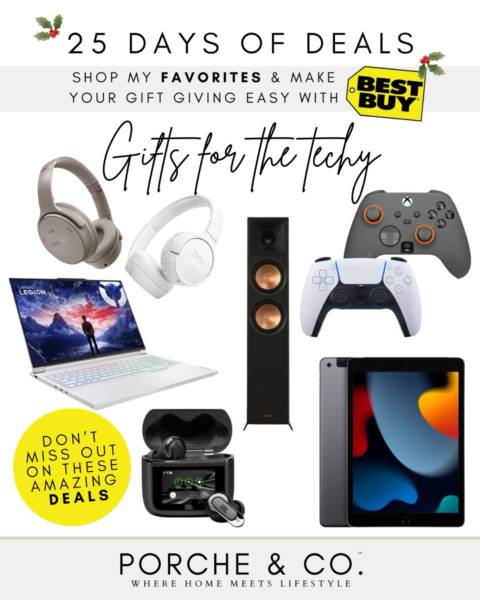 I’m partnering with Best Buy to bring you my favorite Gifts for the Techy! Best Buy has some amazing items on incredible deals throughout December! Check your favorite tech lover off your list with @bestbuy. Shop new deals everyday with Best Buy 👏🏻 #bestbuypartner #gifts #giftguide #giftsfortechy #techgifts #tech

#LTKCyberWeek 

#LTKGiftGuide #LTKHoliday