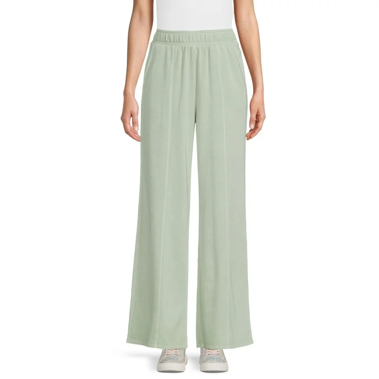 No Boundaries Juniors Wide Leg Seamed Front Pants | Walmart (US)
