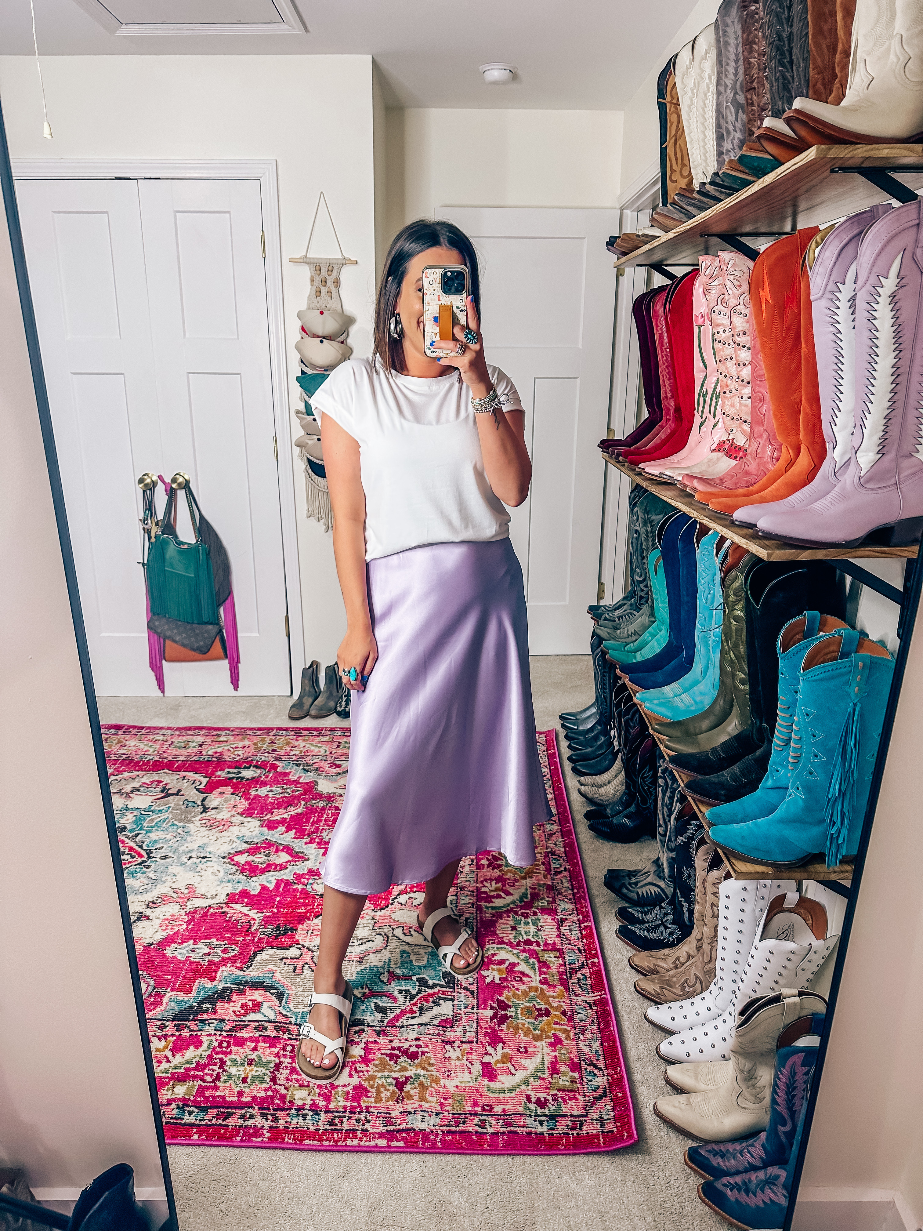 Wearing a medium in the top in the top and skirt from Amazon ￼

#LTKWorkwear #LTKgrwm #LTKootd