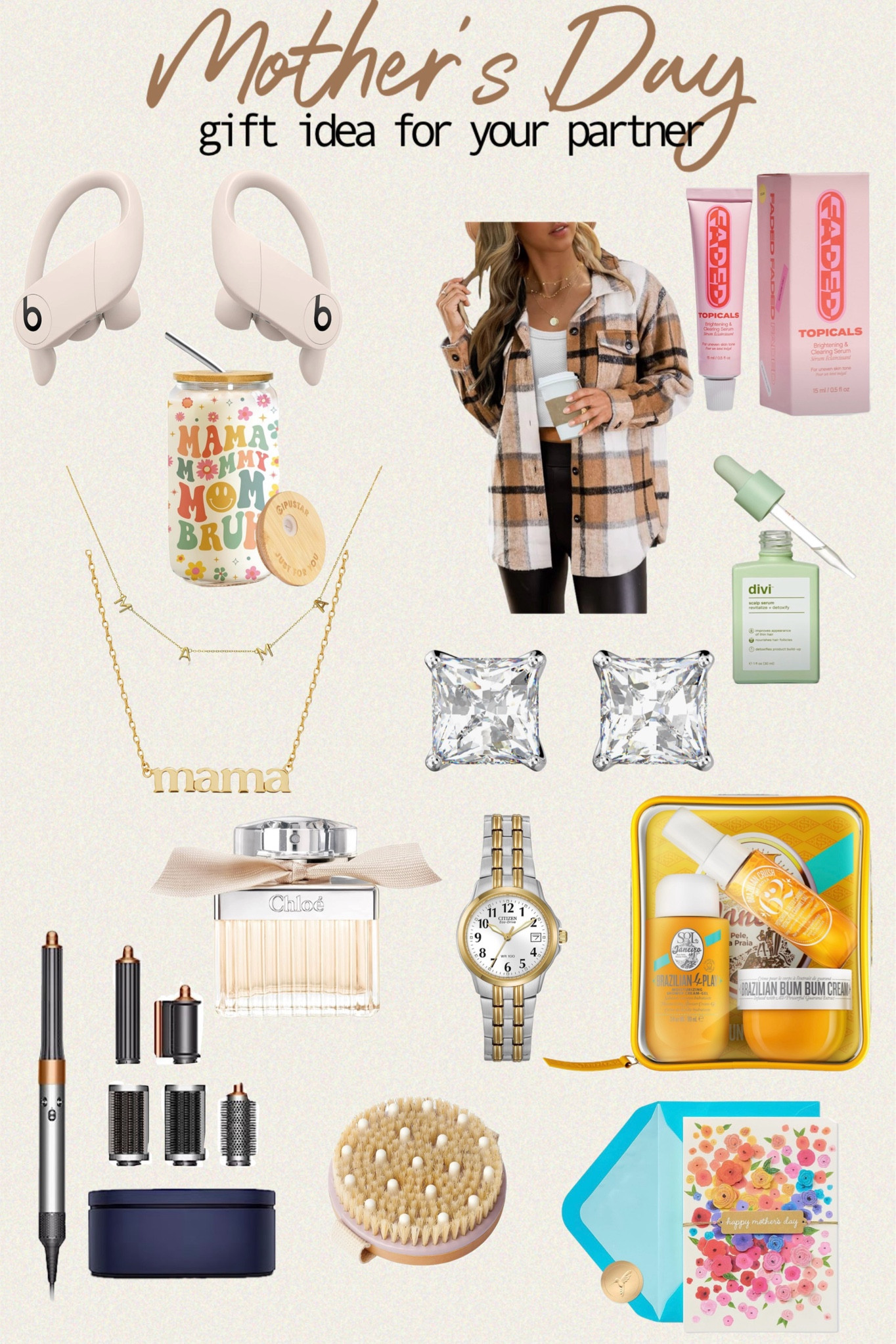 Mother’s Day gift guide / Mother’s Day Gift idea for your partner

Beats Powerbeats Pro Wireless Earbuds - Apple H1 / AUTOMET Womens Casual Plaid Shacket Button Down / Benevolence LA Mama Necklace, 14k Gold Dipped Necklace / Timex Women's Easy Reader Watch /MainBasics Dry Brush | Dry Brushing Body Brush for Lymphatic Drainage / Swarovski Attract Crystal Necklace and Earrings Jewelry Collection / Canon Ivy 2 Mini Photo Printer / Topicals Faded Brightening and Clearing Serum / Dyson Airwrap / Papyrus Mothers Day Card For Mom / Chloe New By Chloe For Women Eau De Parfum Spray / SOL DE JANEIRO Jet Set / divi Hair Scalp Serum

#mothersday #momday #giftfuide #amazon #partner #dyson #airwrap #divi #swarovski #chloe #polacek




#LTKsalealert #LTKGiftGuide #LTKfindsunder50