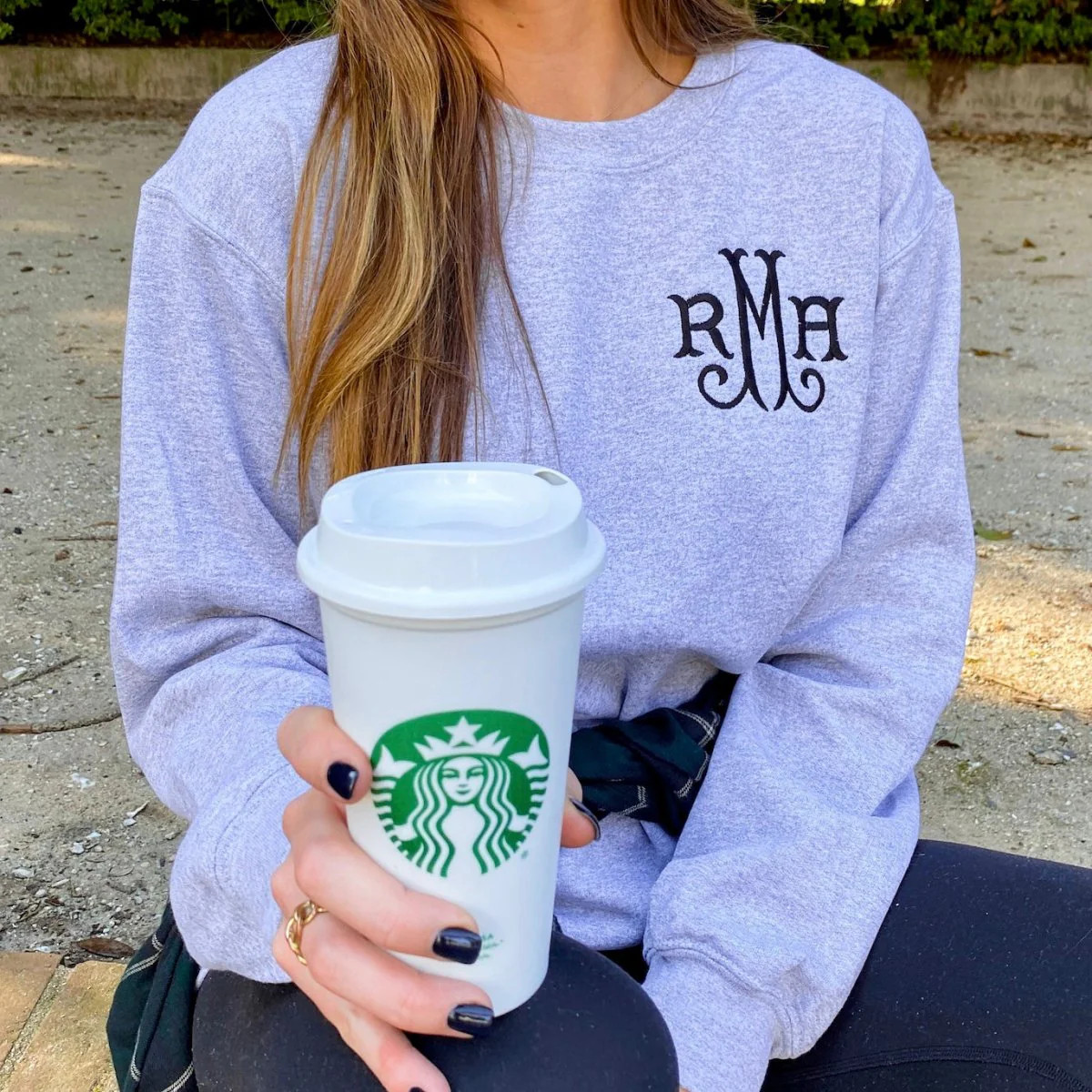 Monogrammed Crewneck Sweatshirt | United Monograms