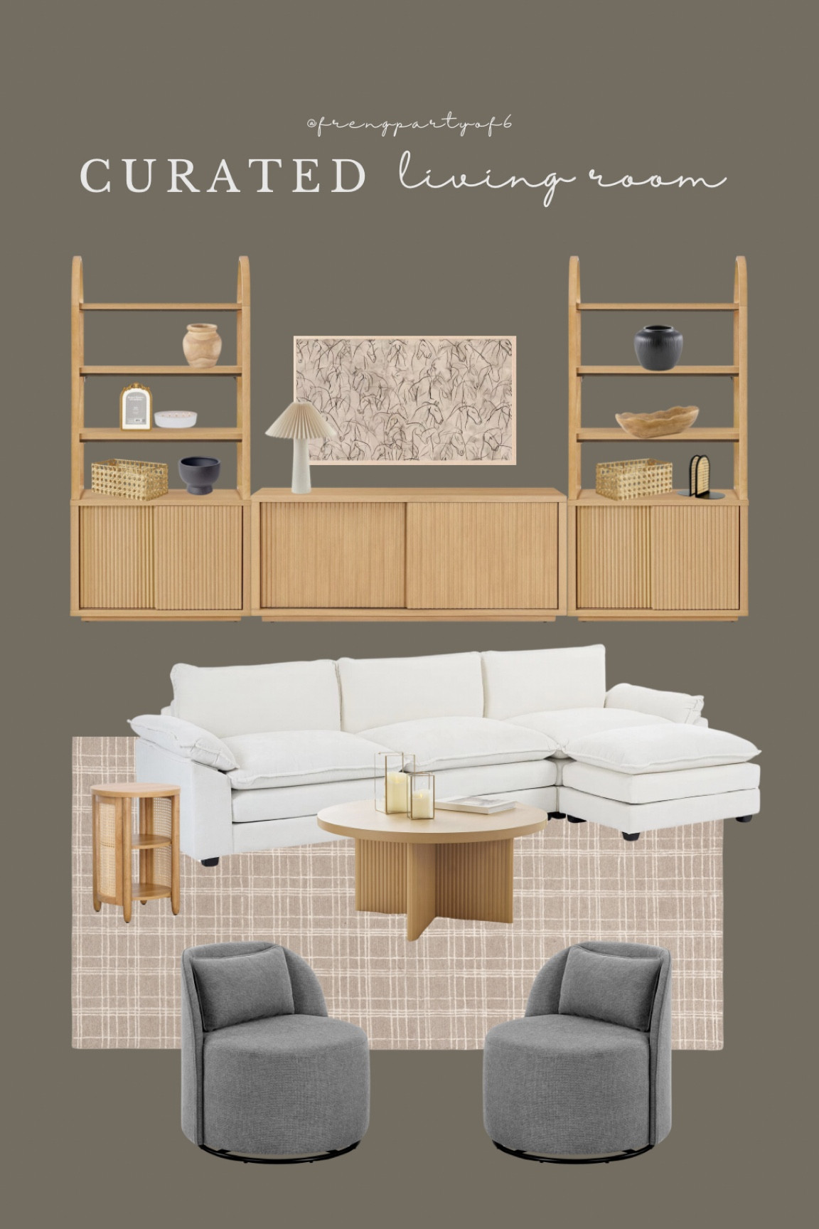 Walmart living room! 🙌 if I had to buy living room furniture on a budget, this is what I’d get 😍 

#LTKSaleAlert #LTKHome #LTKFindsUnder100