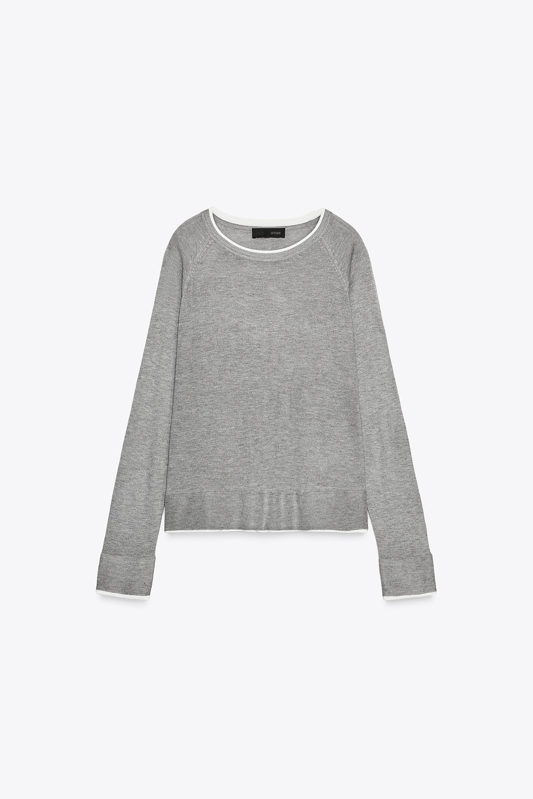 DOUBLE KNIT SWEATER | Zara US