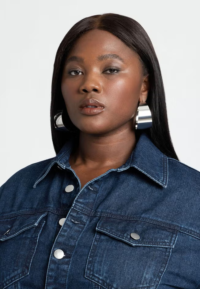 Flat Hoop Earring | Eloquii