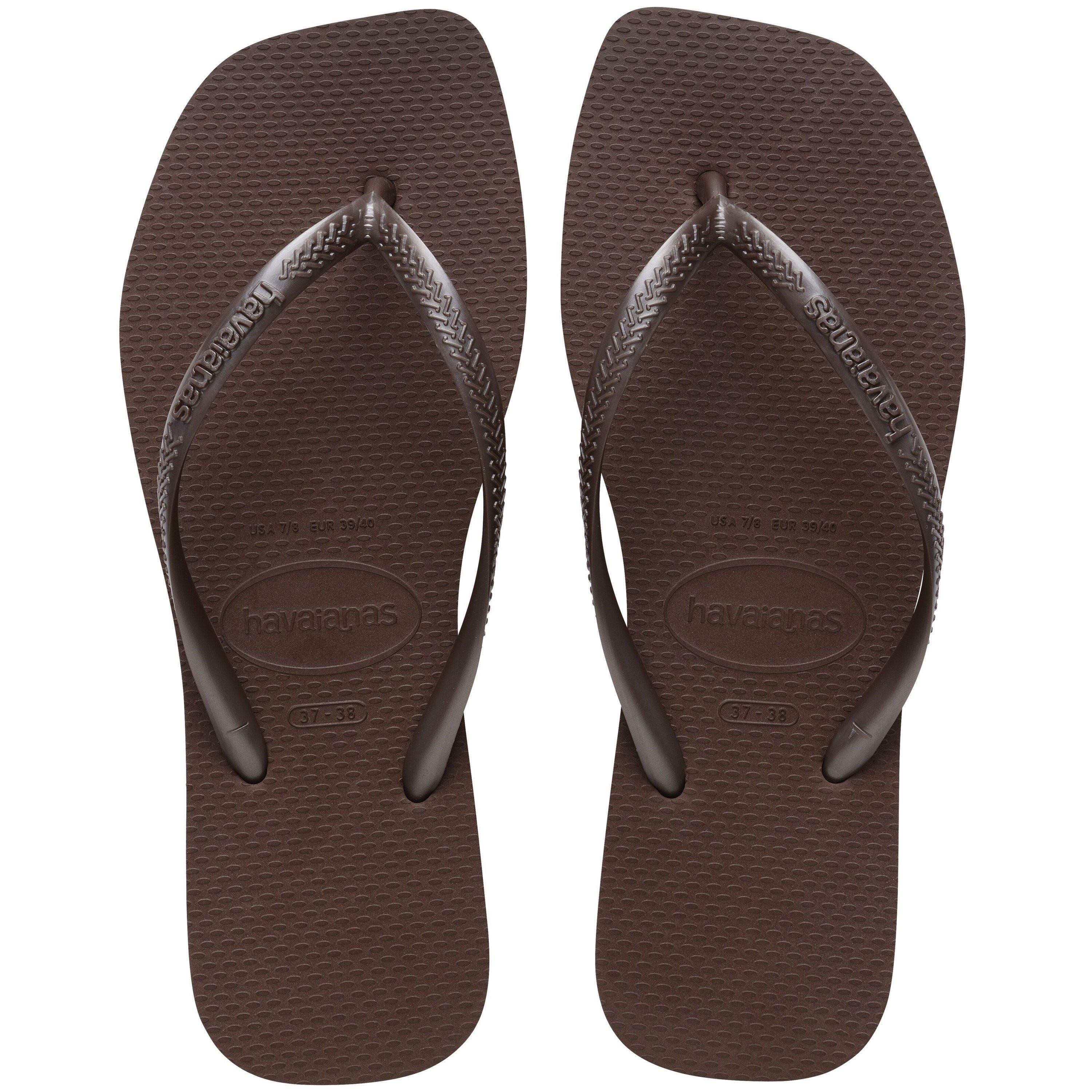 Havaianas Lifestyle Women's Slim Square Flip Flops | FRASERS | House of Fraser UK