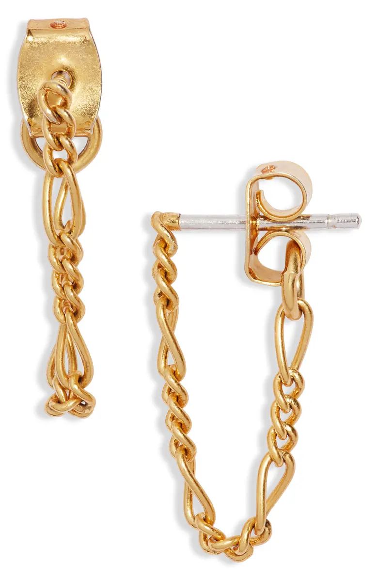 Simple Chain Hoop Earrings | Nordstrom Canada
