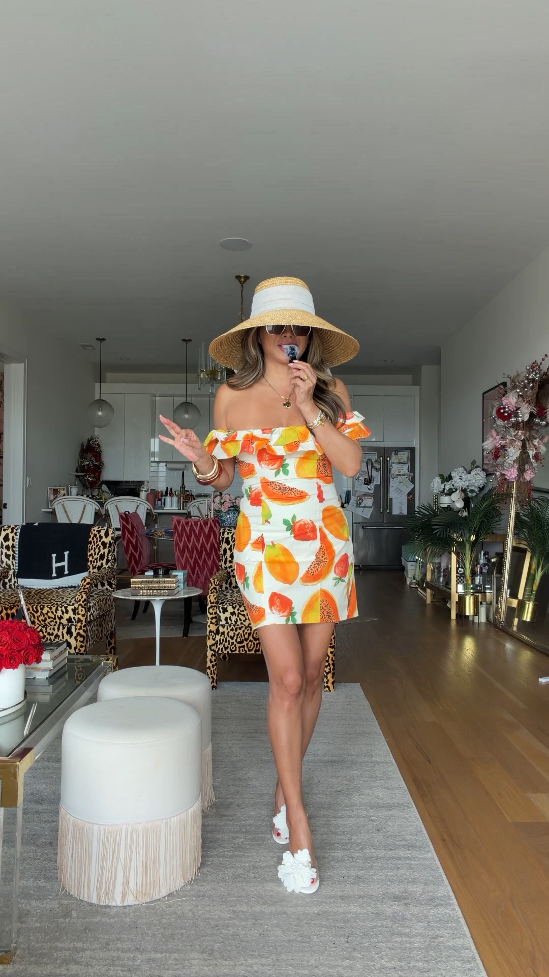 Fruit print Zara dress size small. Cutest vacation summer dress.

#LTKdayinmylife #LTKootd #LTKgrwm