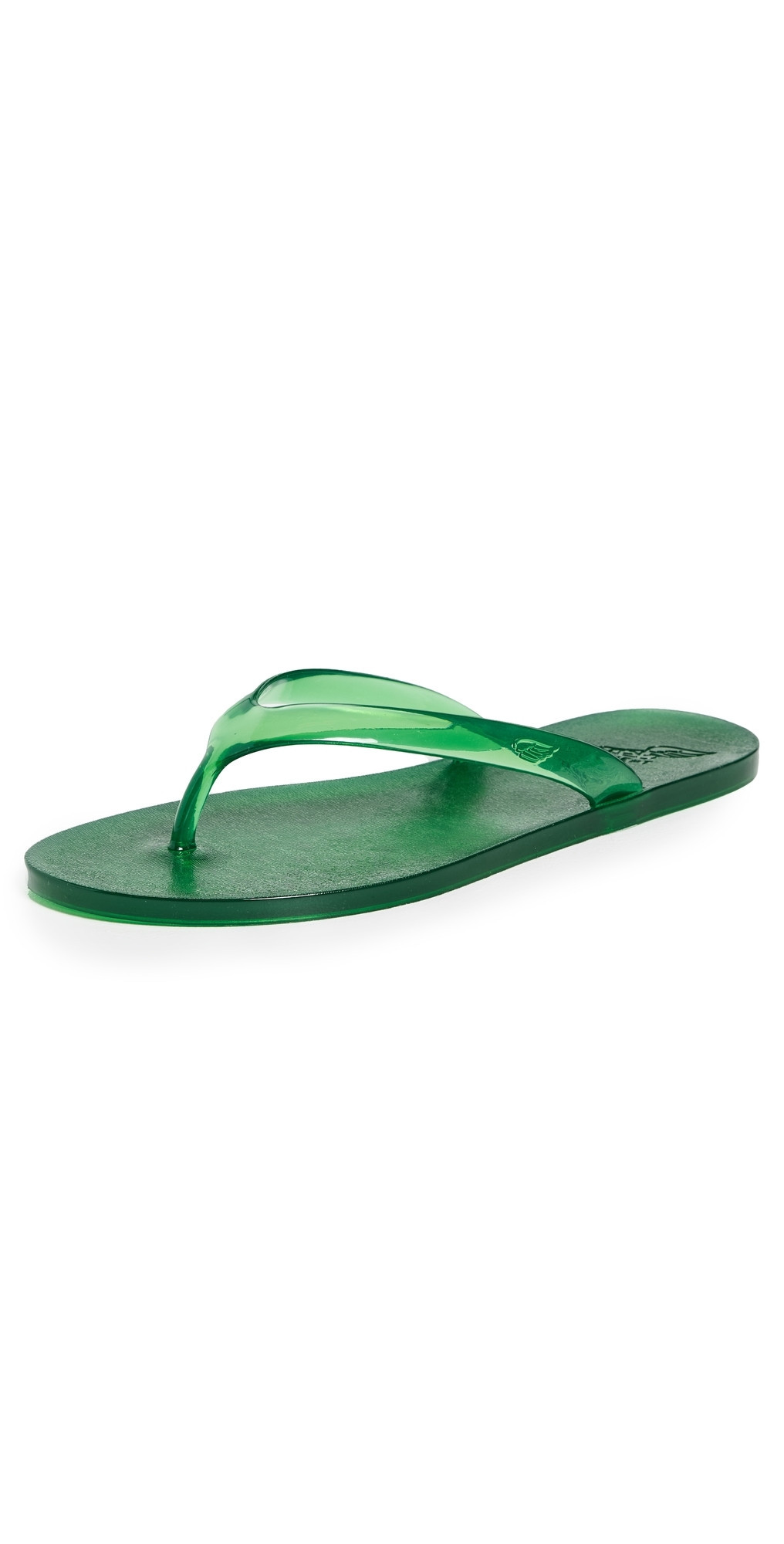 Ancient Greek Sandals Jelly Flip Flops Green 39 | Shopbop
