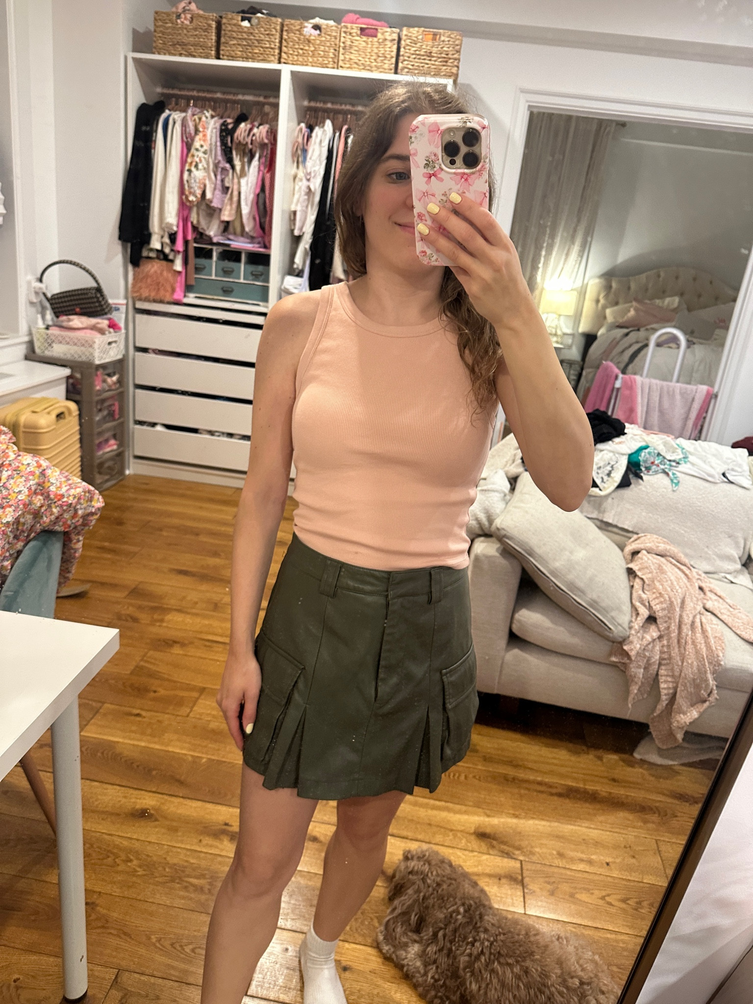 Uniqlo built in bra top