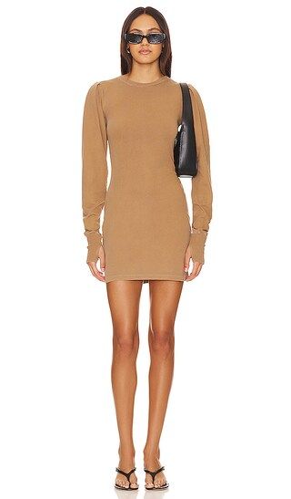 Green Alize Dress in Sand | Revolve Clothing (Global)