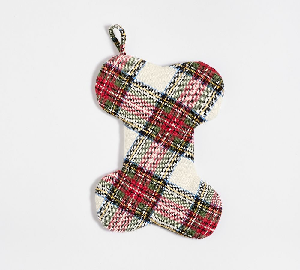 Stewart Plaid Pet Stocking, Medium | Pottery Barn (US)