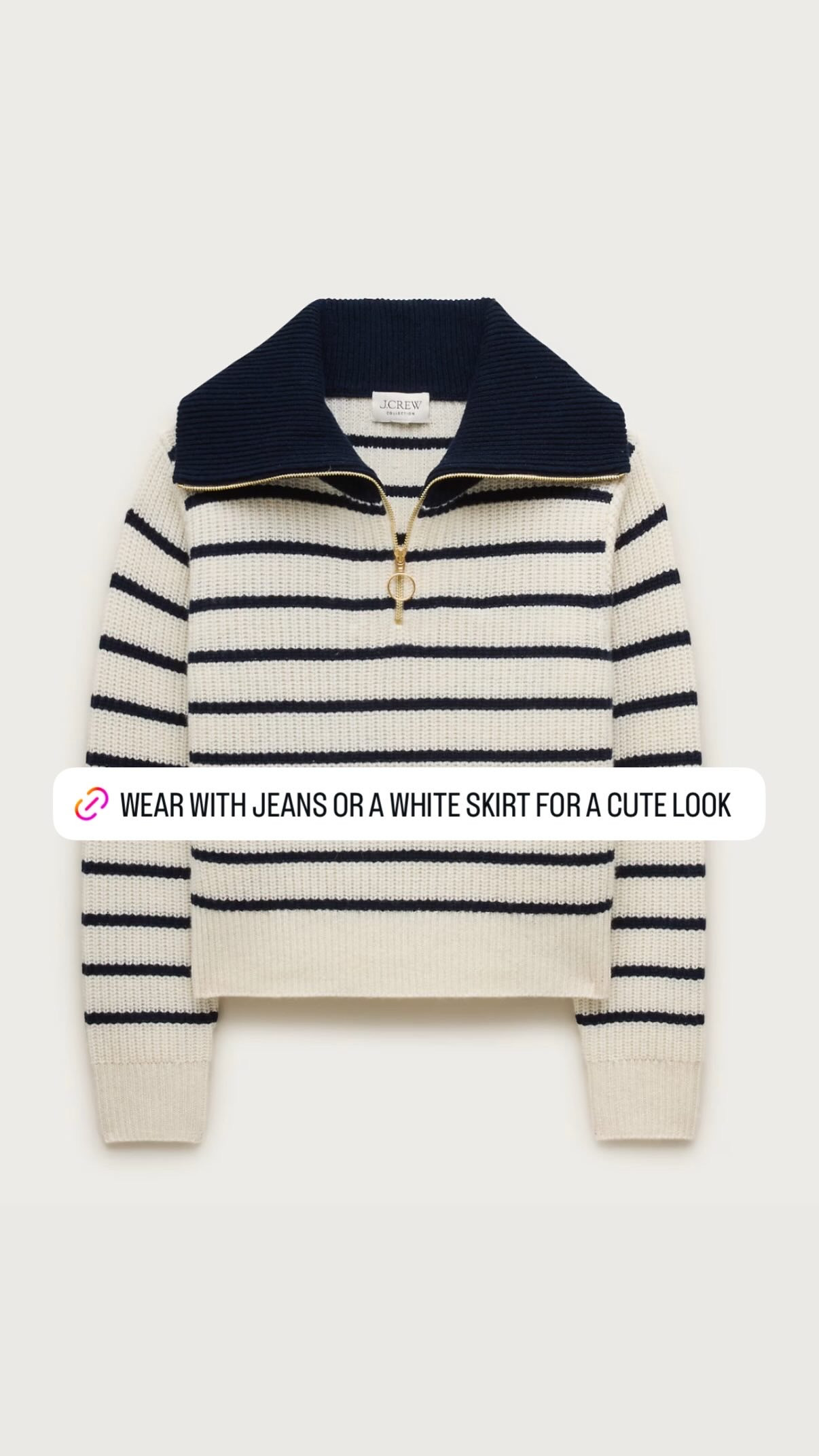 Wear this striped sweater with jeans or a skirt for a chic look. Sharing a roundup of neutrals worth noting. From blouses, dresses, sweaters, flats, and more. 

 #LTKgrwm #LTKootd #LTKWorkwear