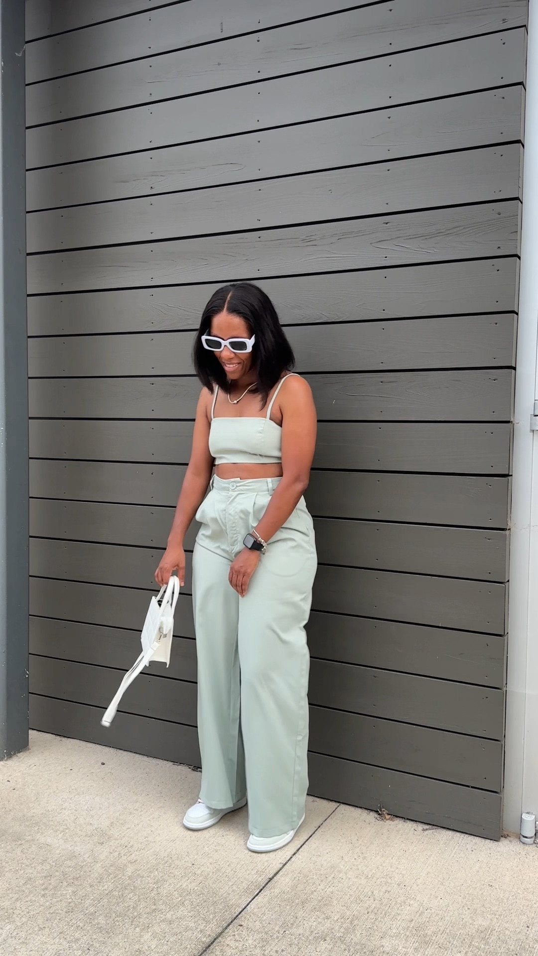 Shein outfit summer vacation outfit idea.
I’m wearing a size small.
I styled this outfit with white sunglasses, white crossbody bag, and Jordan 1 Seafoam sneakers.

#LTKStyleTip #LTKFindsUnder50 #LTKSeasonal