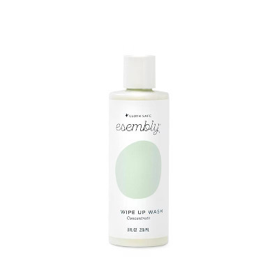 Esembly Wipe Up Wash - 8oz: Vitamin E-Infused, Face & Hands, Diaper Area Cleanser, Unscented, Single Pack | Target