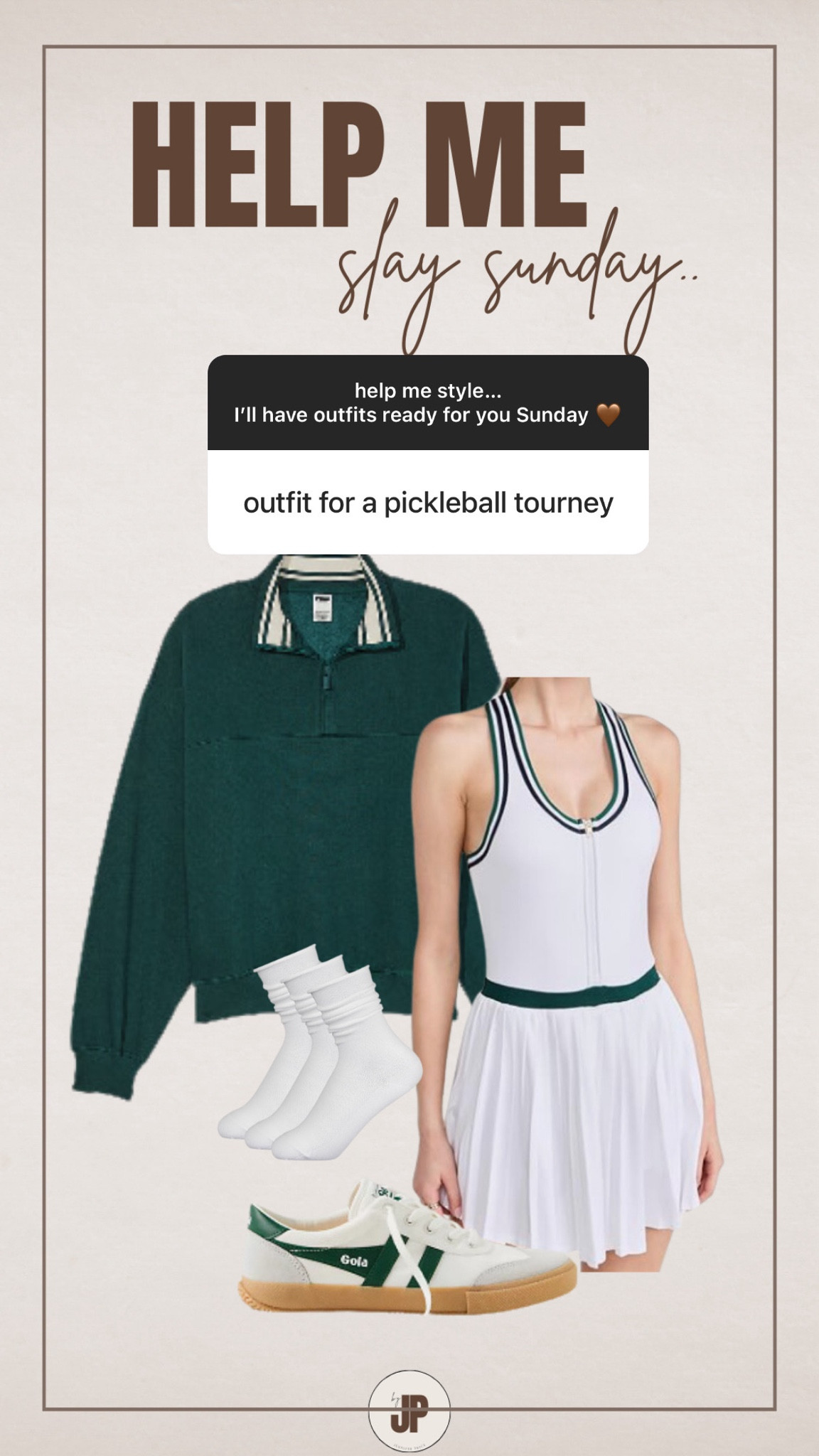 Help me slay Sunday: pickleball tourney outfit 

#LTKStyleTip #LTKFindsUnder100 #LTKActive