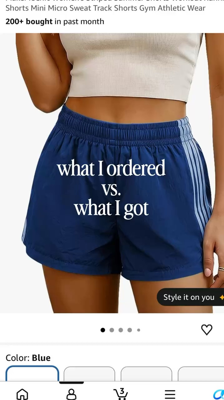 What I ordered vs what I got from Amazon 〰️ obsessed with these track shorts & they’re under $20!

Summer outfit, casual outfit, Amazon fashion, athleisure outfit 

#LTKSeasonal #LTKootd #LTKgrwm