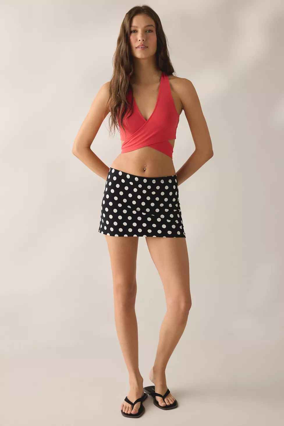 Out From Under Bec Low-Rise Mini Skort | Urban Outfitters (US and RoW)
