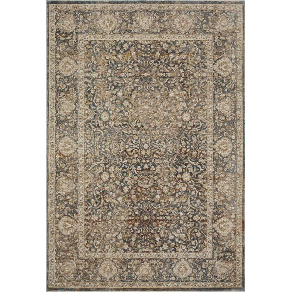 Lourdes Oriental Area Rug in Gray | Wayfair North America