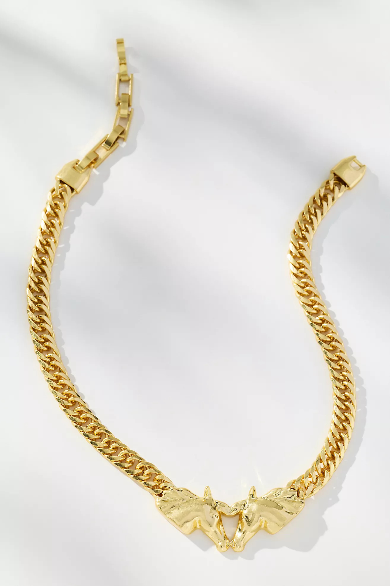 Clare V. Le Cheval Horse Necklace | Anthropologie (US)