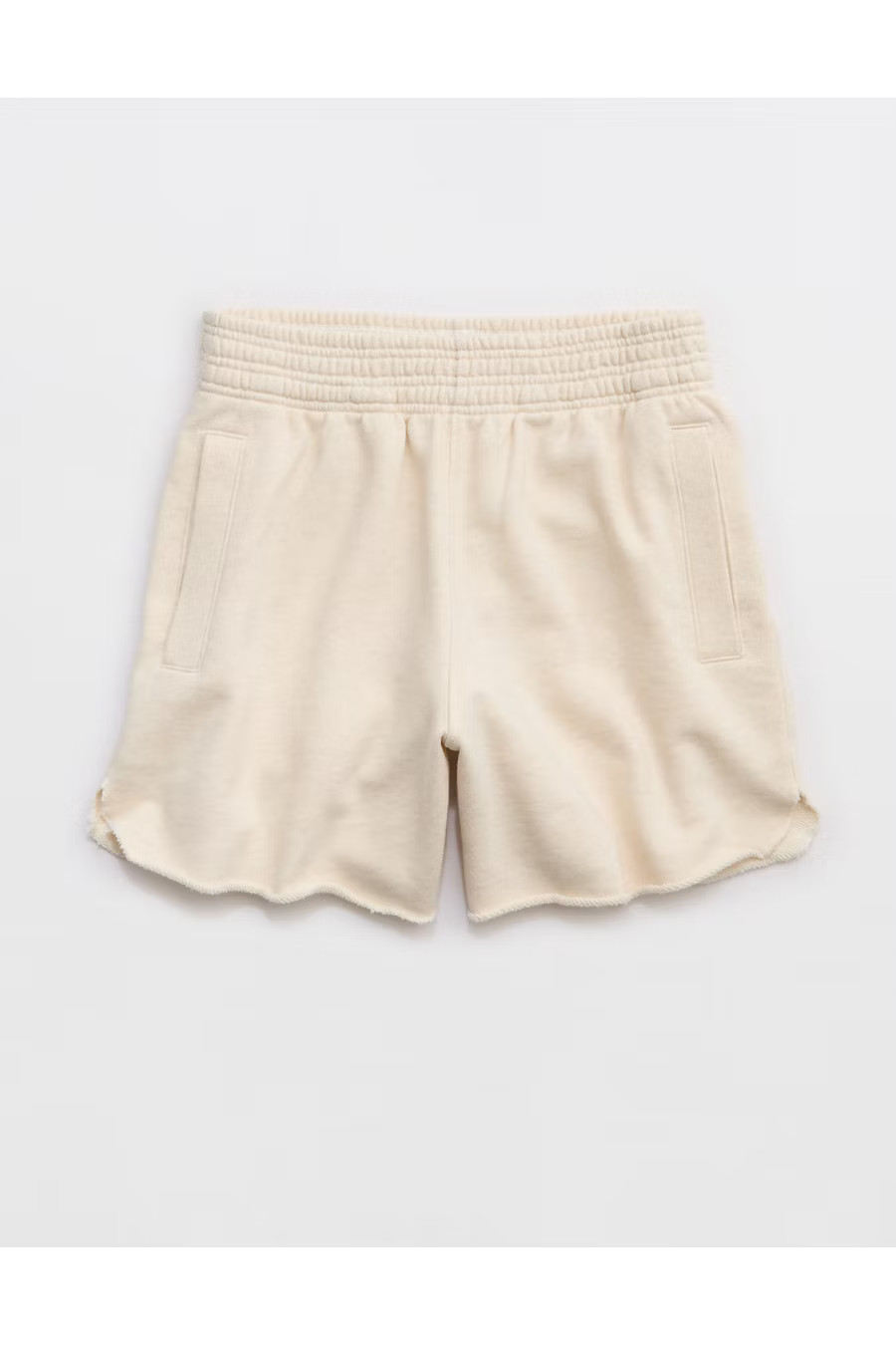 Aerie On My Way! High Waisted Short Women's Heather Frost XXS | Aerie