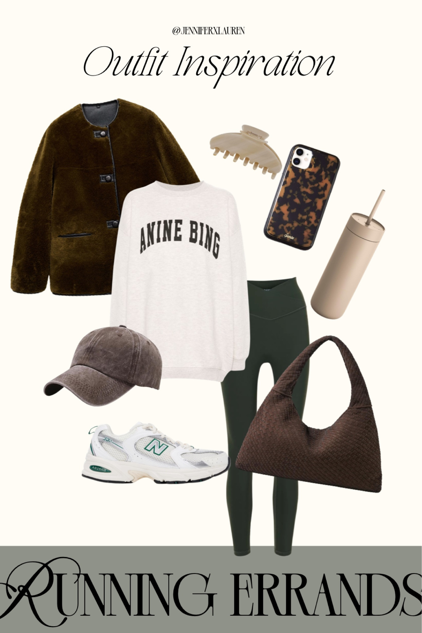 What to wear for running errands 

Amazon fashion, Amazon favorites, Amazon leggings, 
Running errands outfit, it-girl casual style, New Balance sneaker look, Anine Bing sweater outfit, sporty-chic outfit, laid-back luxe style, cozy streetwear aesthetic, elevated basics outfit, minimalist off-duty look, trendy errand-running ensemble, casual yet polished outfit, neutral-toned outfit inspiration, relaxed fit with sneakers, modern sporty outfit, effortless cool-girl style, Scandinavian-inspired casual outfit, weekend errands outfit, functional yet stylish outfit, comfy sneaker-based look, cozy sweater street style, what to wear for winter, winter coat, trendy coat, new balance shoes, lululemon leggings, alo yoga, Abercrombie finds, outfit ideas, winter capsule wardrobe 

#LTKfindsunder100 #LTKfindsunder50 #LTKSeasonal