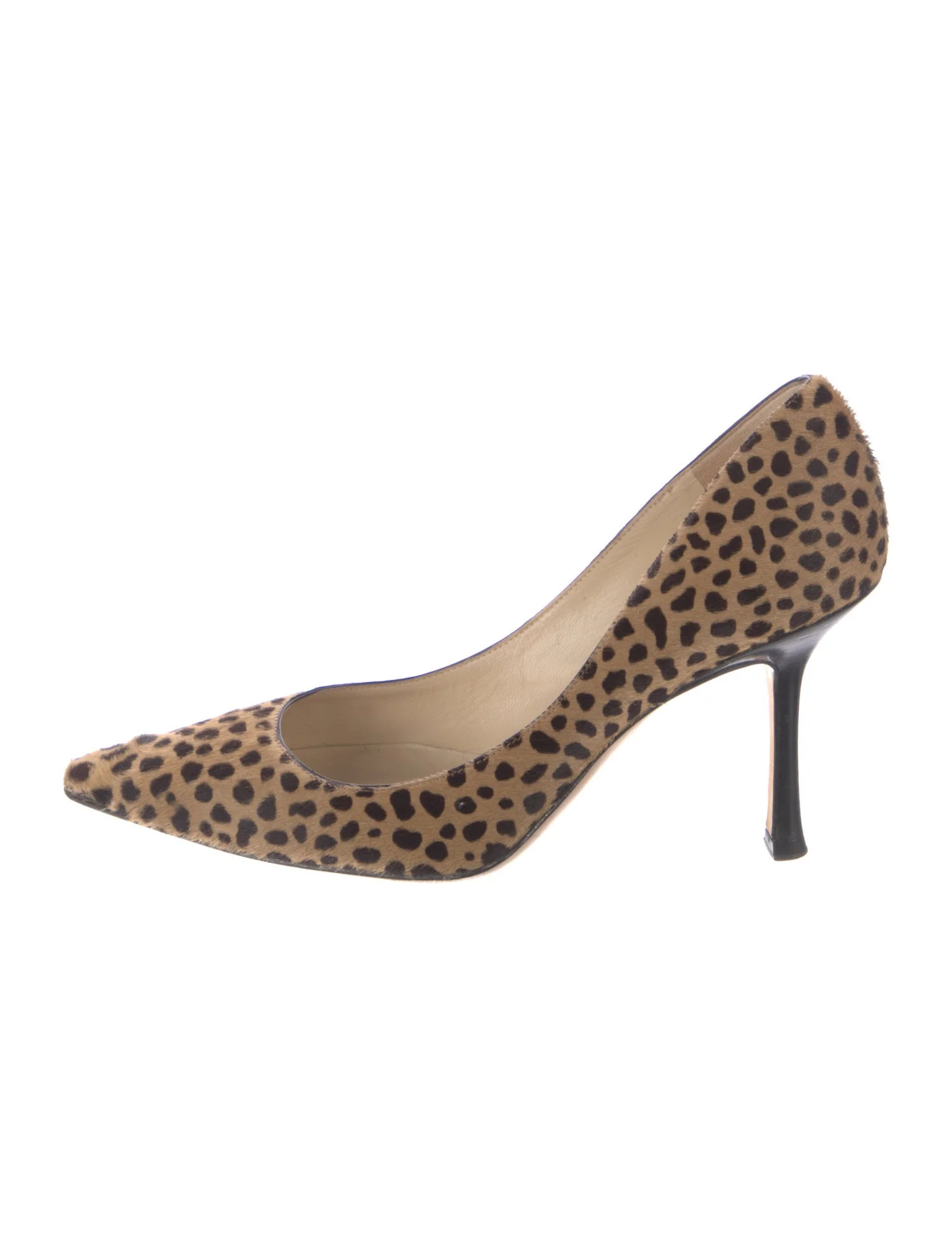 Ponyhair Animal Print Pumps | The RealReal