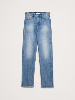 High-Rise 90S Straight Jean | Banana Republic (US)