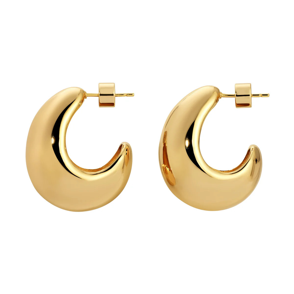 Renaissance Hoops - Gold Medium | Erin Fader Jewelry Design