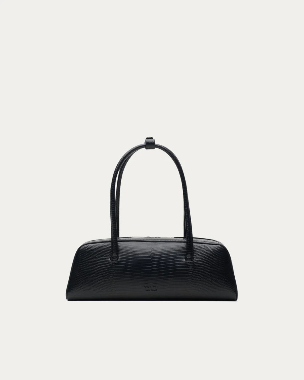 Mercer Bag Black Lizard | Freja New York