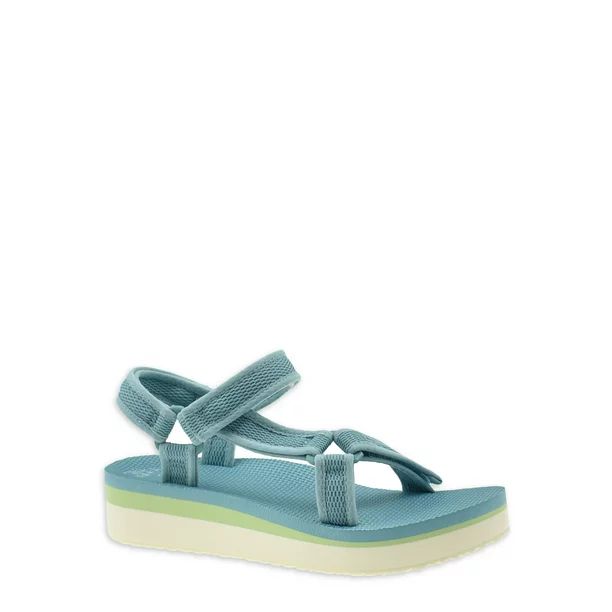 Time and Tru Women's Platform Nature Sandal - Walmart.com | Walmart (US)