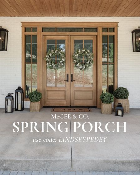 Use code LINDSEYPEDEY to save 10% off $100+. Linked everything for the look below! 

Front door, front porch, wreath, spring decor, summer decor, outdoor living, entry decor, outdoor decor, lantern, planter, woven, basket planter, topiary, boxwood, faux, outdoor lighting 

#LTKSeasonal #LTKhome #LTKfindsunder100