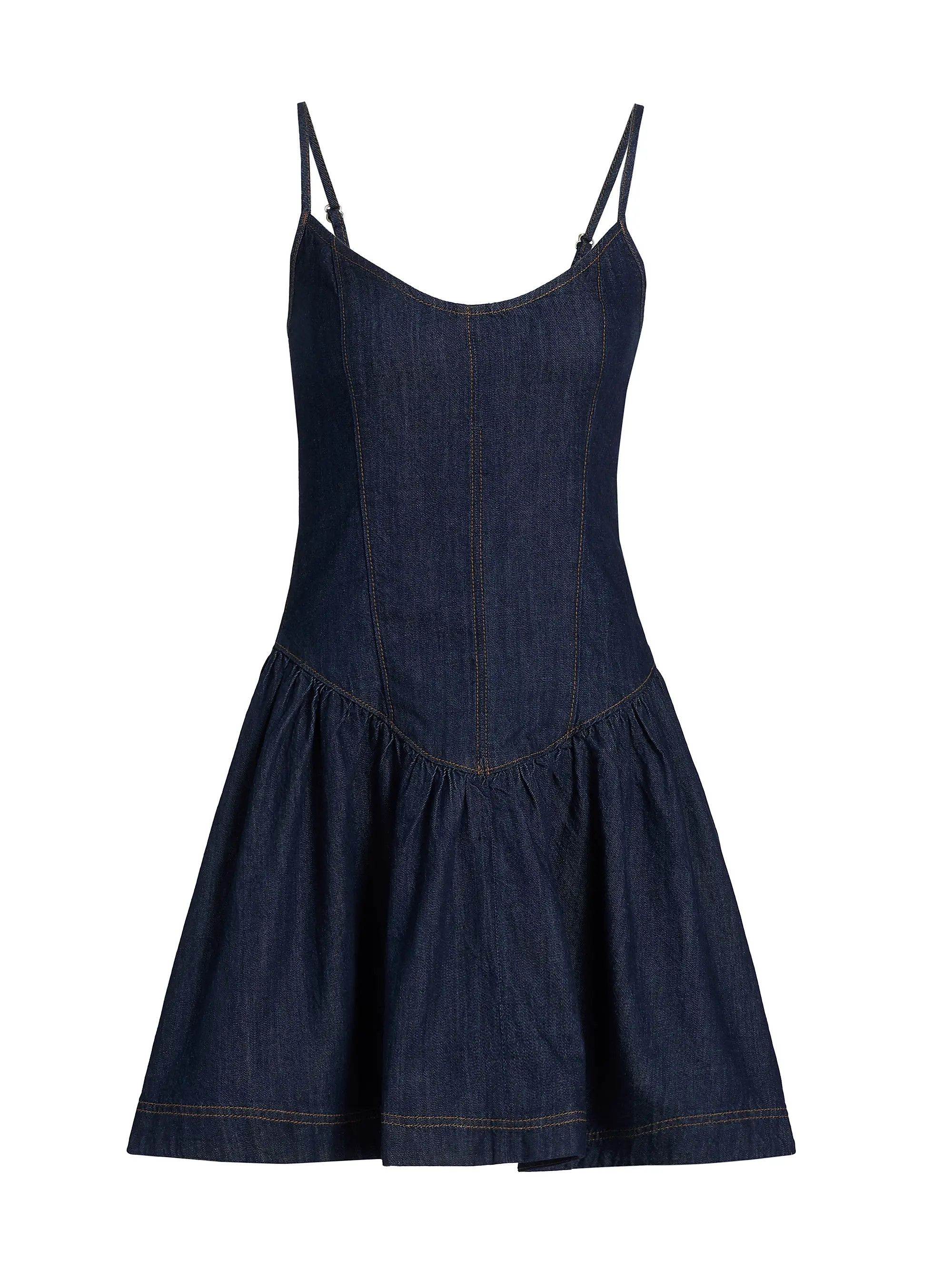Lottie Denim Minidress | Saks Fifth Avenue