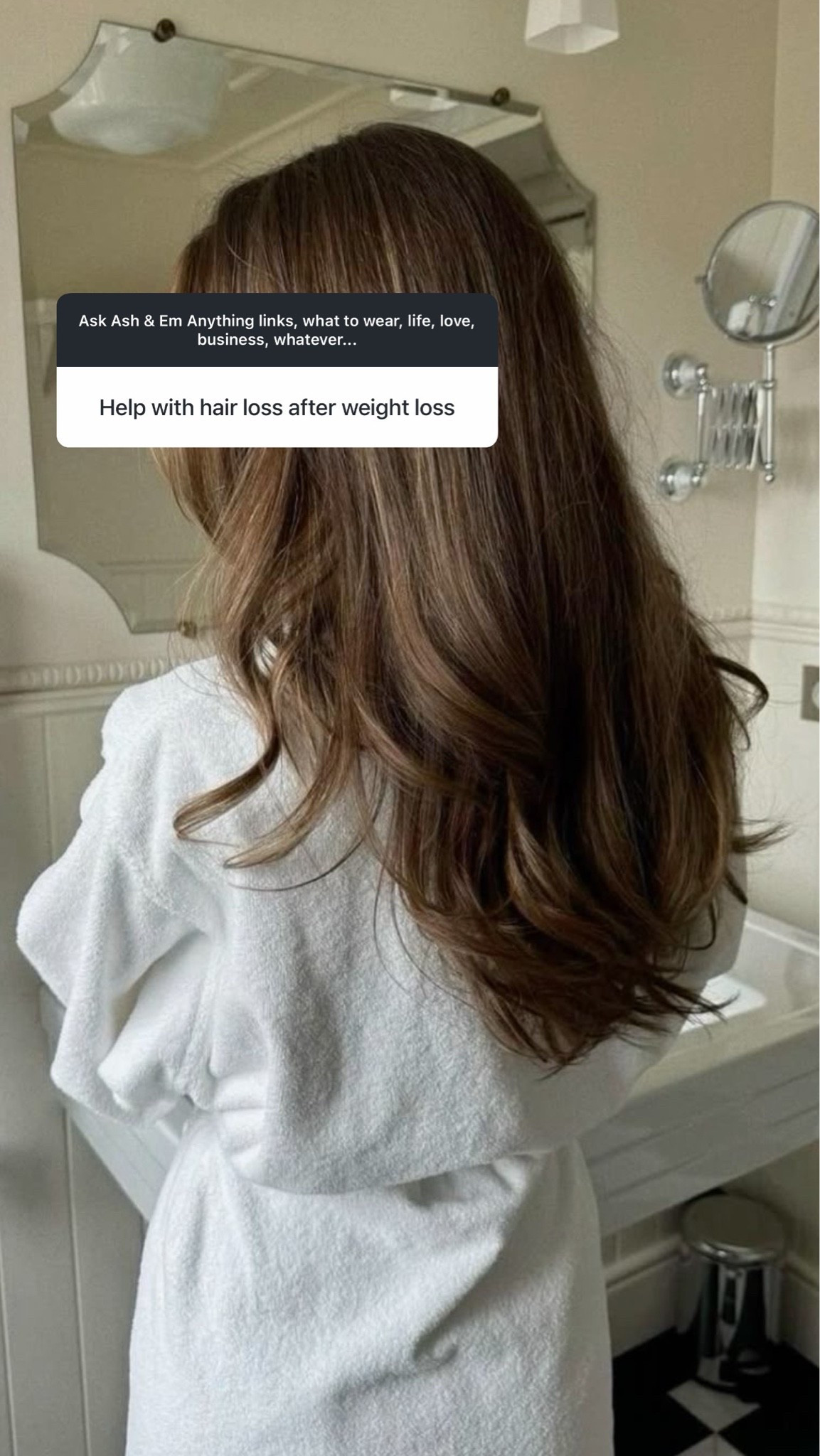 here’s my hair routine for regrowth and preventing shedding after losing 90 lbs