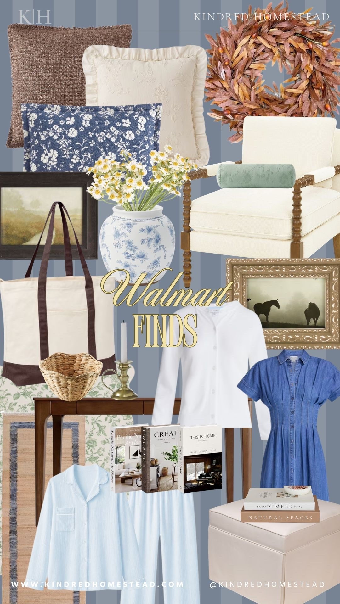 Walmart style + home finds with a little You’ve Got Mail energy 🍂 Think layered textiles, gingham, warm wood, vintage-inspired pieces, cozy lamps, and all those collected little details that make a home feel lived-in and nostalgic.

A few affordable finds for bringing that cozy Kathleen Kelly feeling home this fall. 🤎

#LTKHome #LTKBeauty