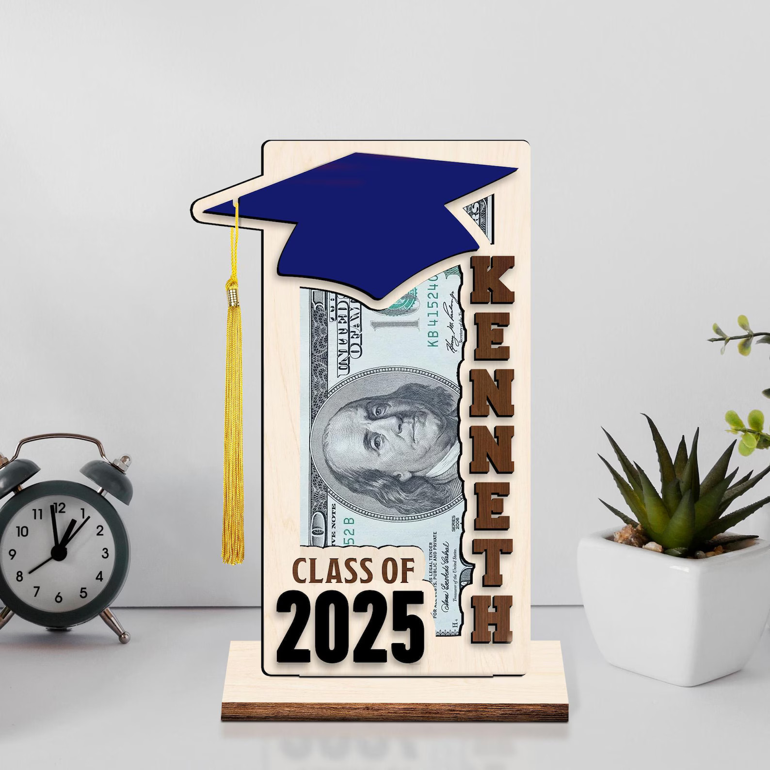 Personalized Graduation Money Holder 2025, Custom Grad Gift, High School Senior Keepsake, College... | Etsy (US)