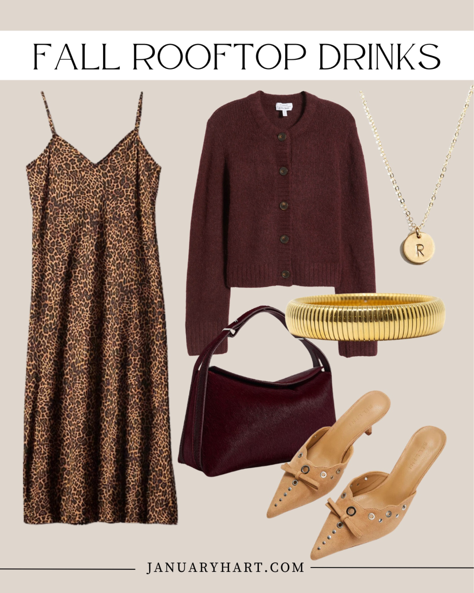 The September Lookbook 🍁

Leopard print maxi dress, slip dress, burgundy cardigan, suede mules, neutral outfit, wedding guest dress, fall outfit ideas 

#LTKFindsUnder100 #LTKOver40 #LTKStyleTip