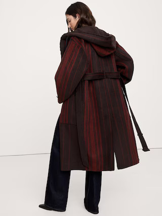 Double-Faced Wool-Blend Parka Coat | Banana Republic (US)