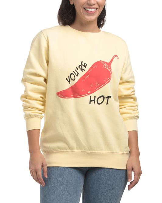 Pepper Crew Neck Sweatshirt | TJ Maxx