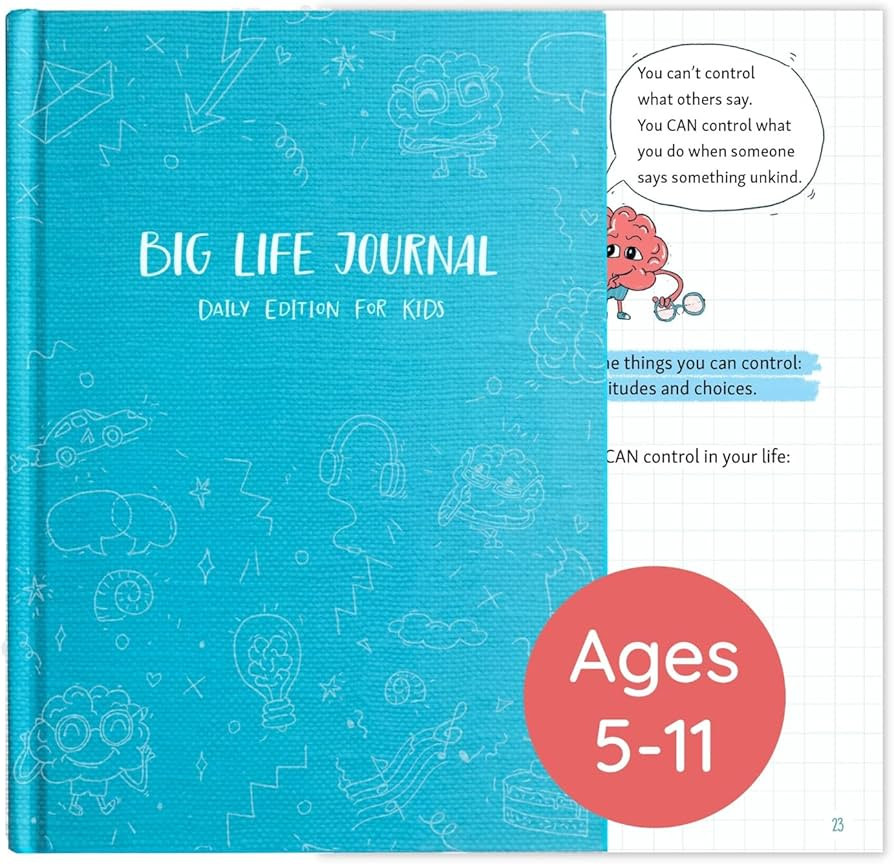 Big Life Journal - Daily Growth Mindset Workbook for Kids - Interactive Goal Planner | Amazon (US)