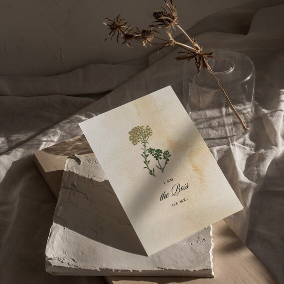 Aesthetic Printable Affirmation Cards for Women and Girls  - Etsy | Etsy (US)