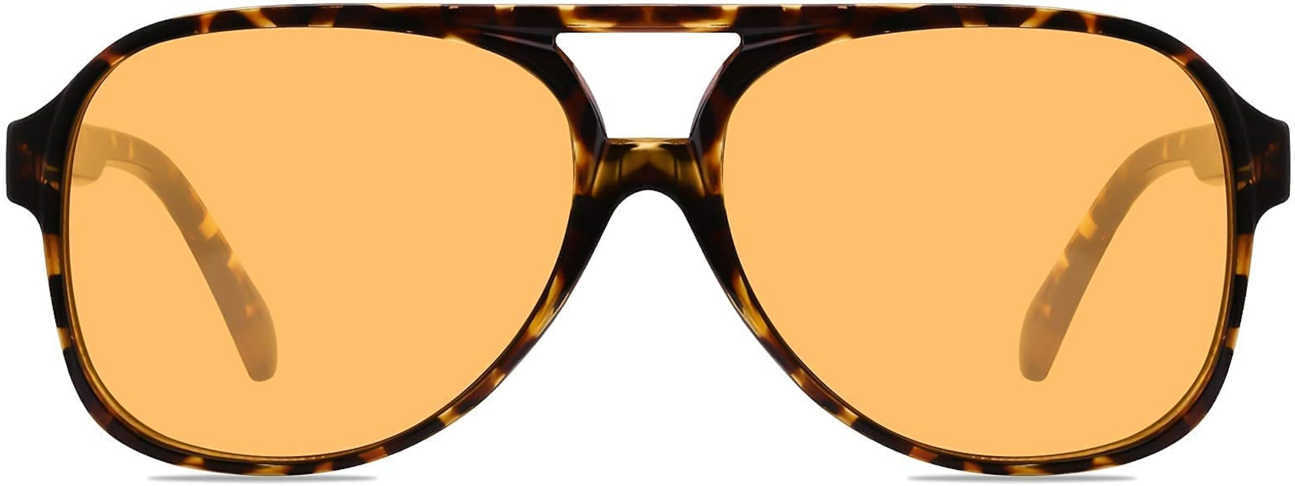 YDAOWKN Classic Vintage Aviator Sunglasses for Women Men Large Frame Retro 70s Sunglasses | Amazon (US)